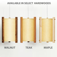 COMPARING 7INCH PENDANT LAMP WOOD OPTIONS