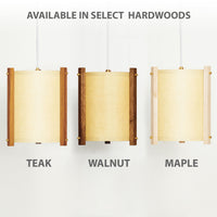 COMPARING 9INCH PENDANT LAMP WOOD OPTIONS