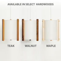 COMPARING 9INCH PENDANT LAMP WOOD OPTIONS