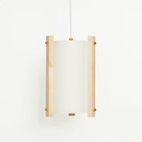 JAPANESE MID CENTURY MAPLE PENDANT