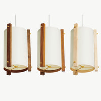COMPARING 7INCH PENDANT LAMP WOOD OPTIONS FRONT