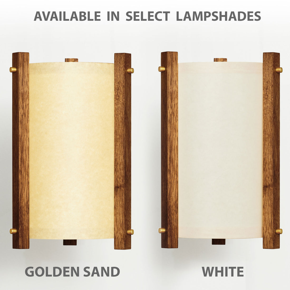 Comparing White and Sand lamps