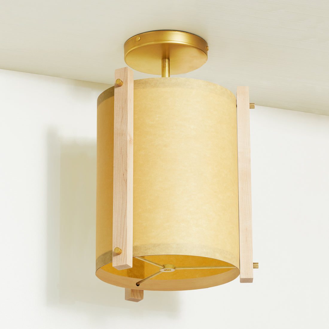 Maple Sand Ceiling Lamp Front