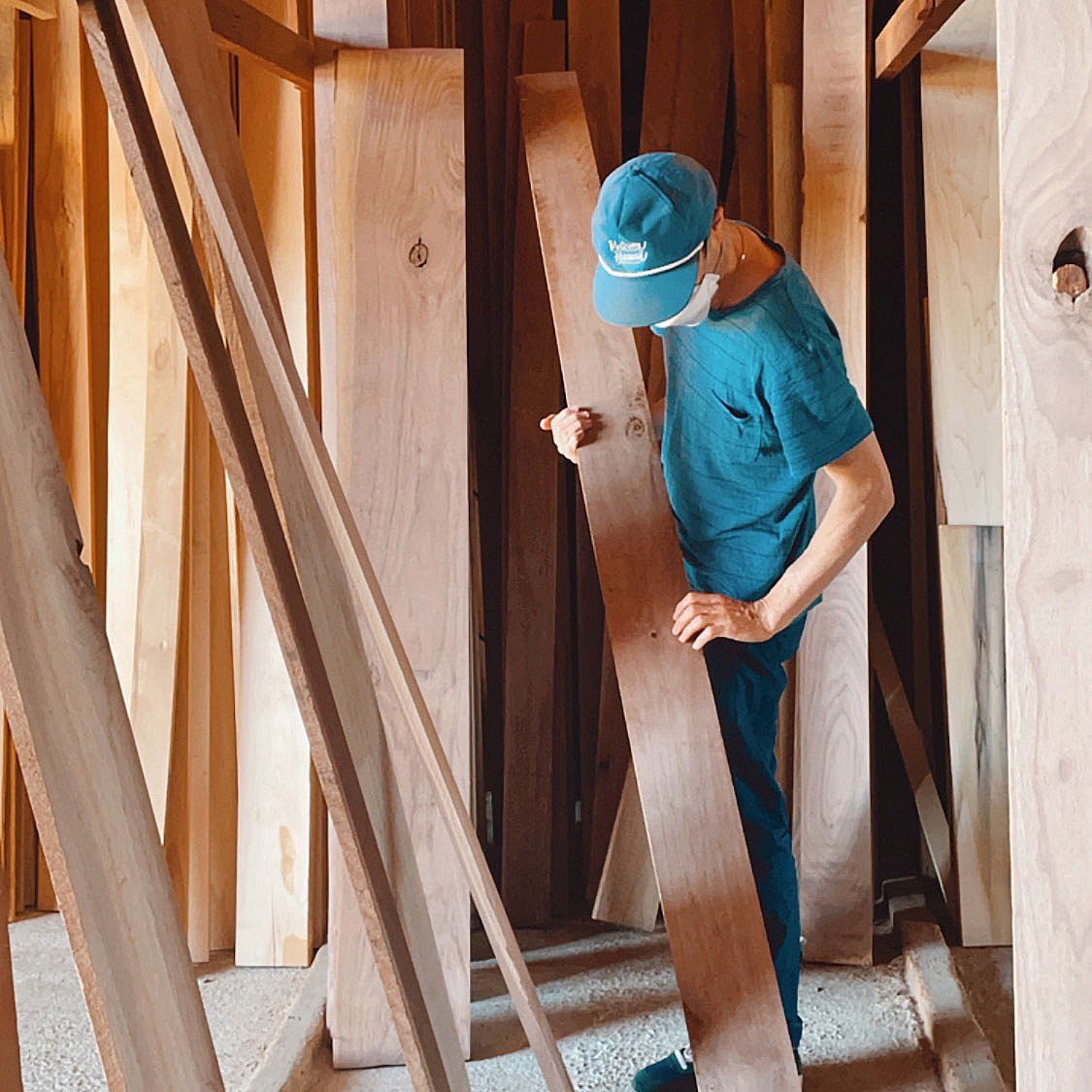 Design picking out wood