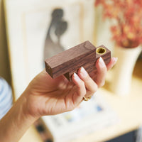 Walnut Pipe in hand